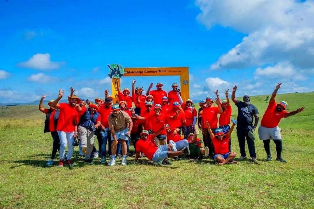 Guests who got to enjoy the tourism sites of the three countries. Picture: Eswatini Tourism Authority