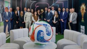 FIFA leadership at the conclusion of the World Cup.