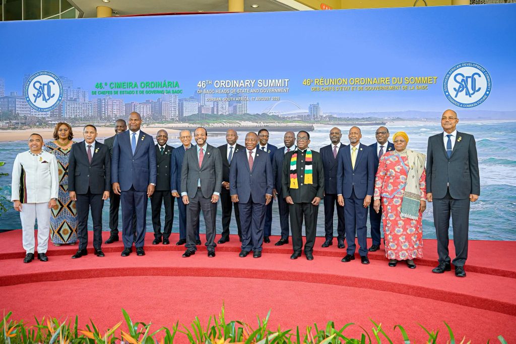 SADC heads of State. Picture: SADC