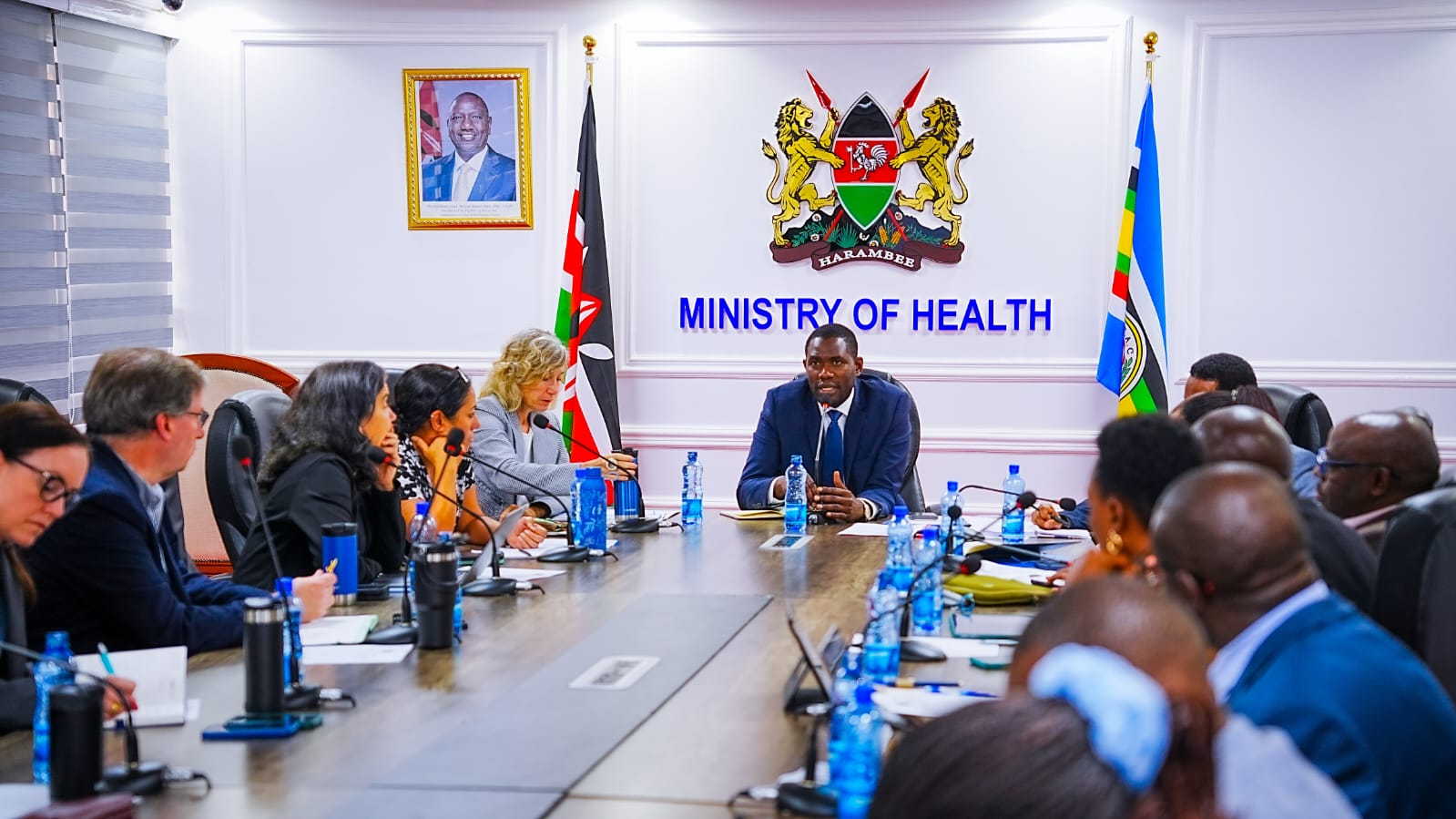 Kenya and the United States Review Progress in Health Cooperation Framework. Picture: Ministry of Health, Kenya