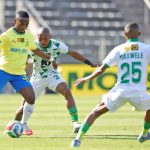 Mamelodi Sundowns survived a dramatic Durban battle to book an MTN8 final date with Orlando Pirates.