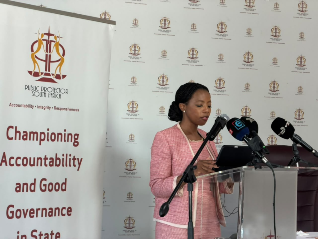 Public Protector Advocate Kholeka Gcaleka has provisionally found systemic deficiencies in the administration, governance, funding and oversight of South Africa's student financial aid system