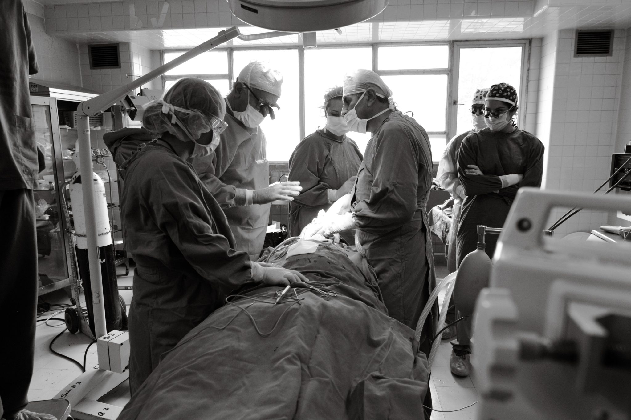 Doctors operating on a patient in a hospital. Picture: Pexels