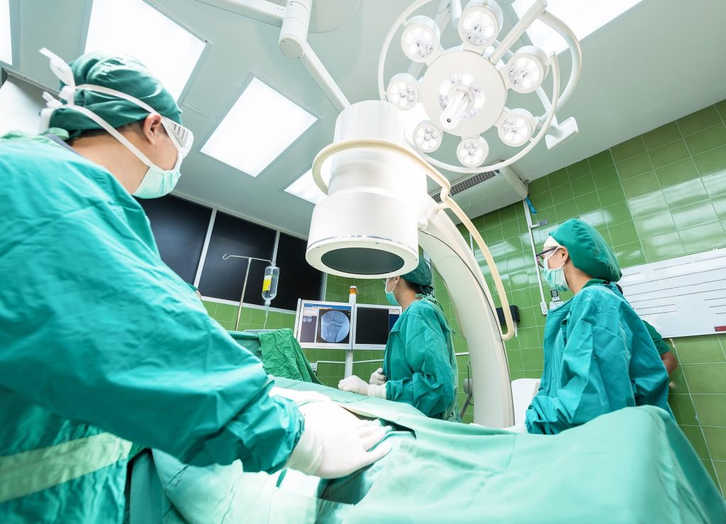 Doctors operating on a patient in a hospital. Picture: Pexels