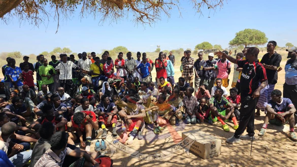 Football Tournament Strengthens Community Ties. Picture: Ministry of Defence - Kenya