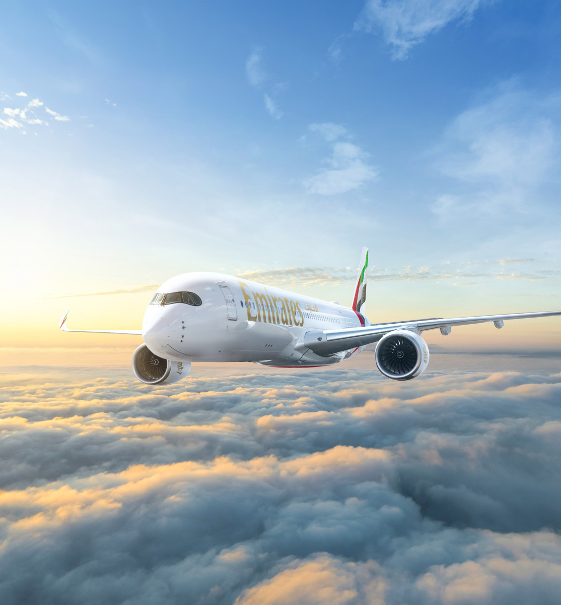 1920 Emirates A350. Picture: The Emirates Group