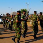 Members of the Umbutfo Eswatini Defence Force (UEDF)
