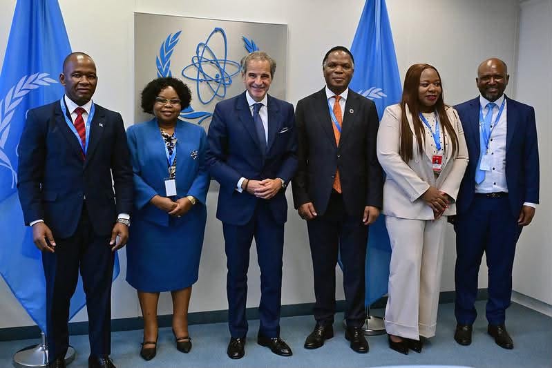 The Eswatini delegation led by His Royal Highness Prince Lonkhokhela, Minister of Natural Resources and Energy