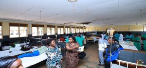 Members (L-R): Hon. Janet Anyango (NRM, Busia district) and Hon. Hope Grania Nakazibwe (NRM, Mubende district, part of the Health Committee inspecting Iganga General Hospital in Eastern Uganda on Tuesday, 8 September 2026. Picture: Parliament of the Republic of Uganda