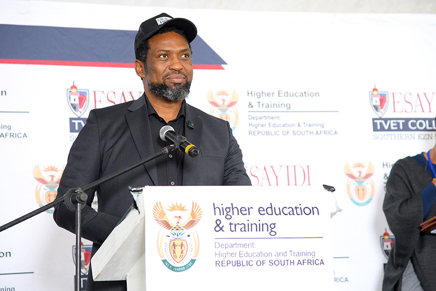 Minister of Higher Education and Training, Buti Manamela