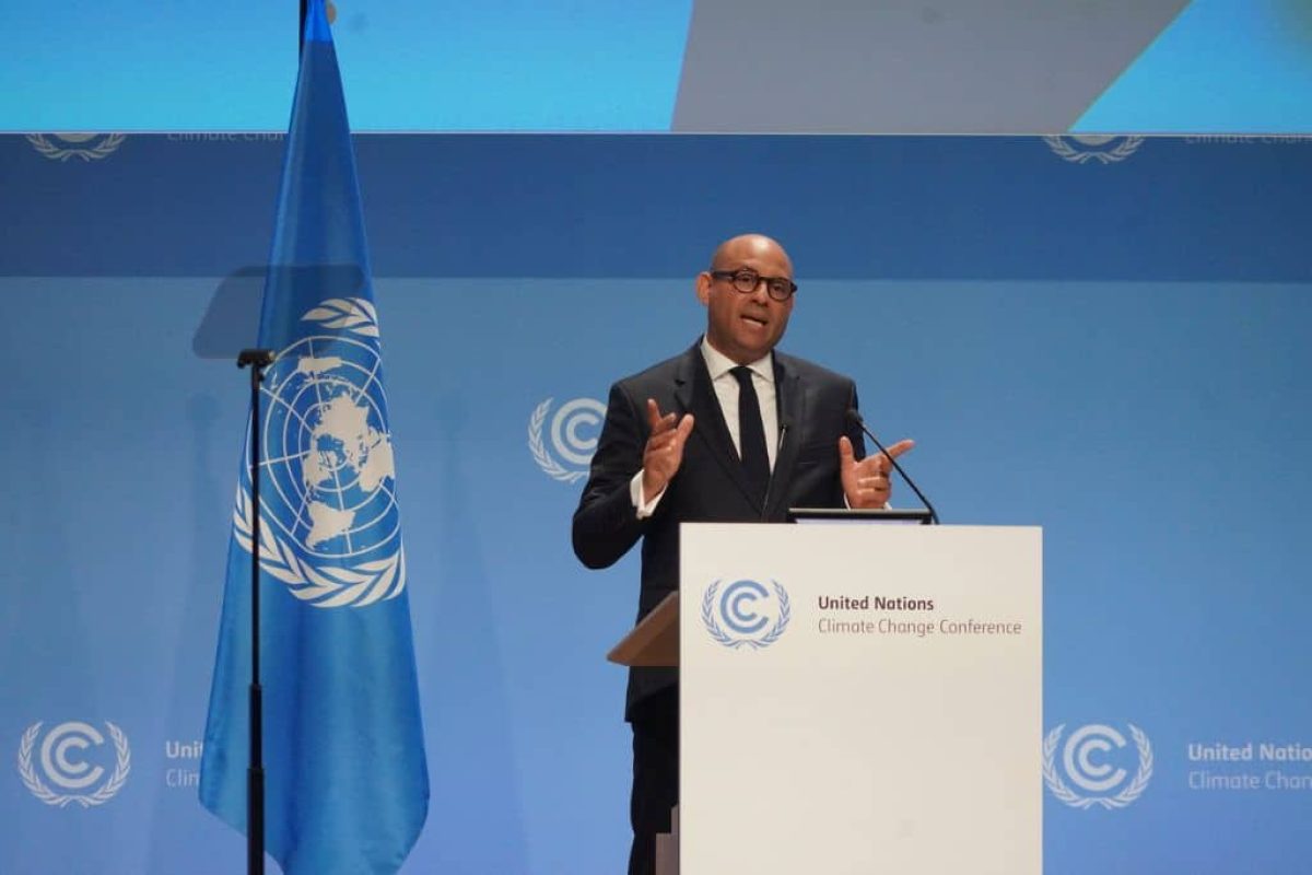 UN Climate Change Executive Secretary Simon Stiell