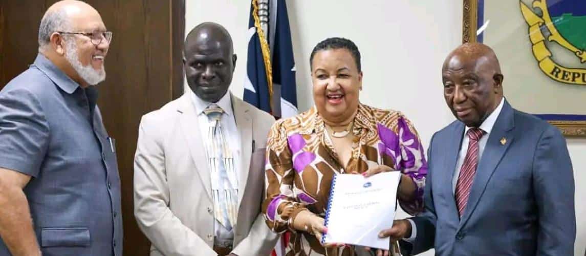 Liberia Takes First Step Toward Carbon Markets as President Boakai Receives National Carbon Policy. Picture: Republic of Liberia: Executive Mansion