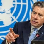 UN Under-Secretary-General for Humanitarian Affairs and Emergency Relief Coordinator Tom Fletcher. Picture: UN