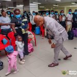 The final batch of 41 Ghanaians been evacuated by Government of Ghana from South Africa following the recent xenophobic attacks in that country arrived on Friday 4th September 2026. Picture: Ministry of Foreign Affairs, Republic of Ghana