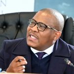 Sandile Khumalo SC during the Madlanda Commission of Inquiry proceedings