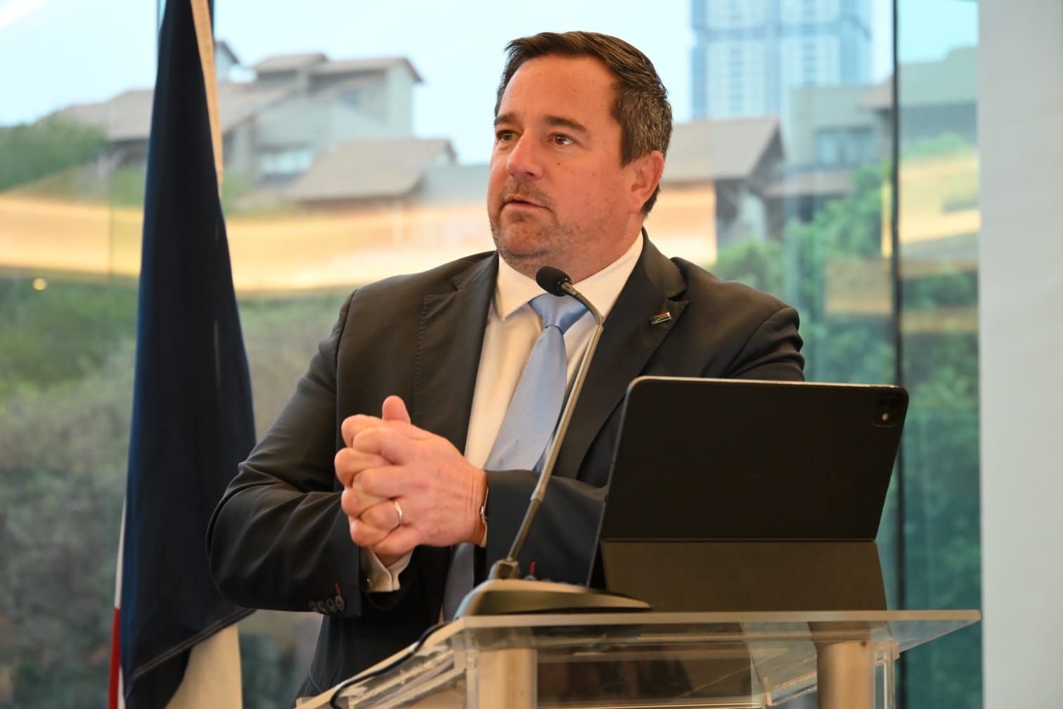Deputy Minister of Trade, Industry and Competition John Steenhuisen