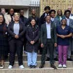 Candidates that are set to fly to Russia for the international Youth Festival, during their send off ceremony at the Russian Embassy in Pretoria.