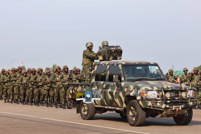 Members of the Umbutfo Eswatini Defence Force (UEDF)