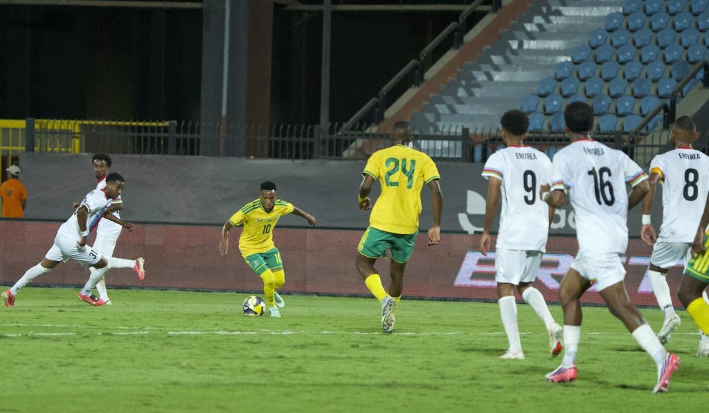 Bafana Bafana to a demolition of Eritrea in Cairo