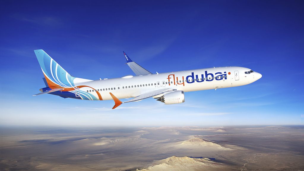 A FlyDubai aircraft