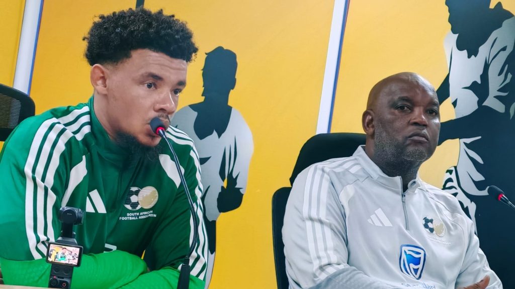 Bafana Bafana captain Ronwen Williams. South Africa top Group D with six points from two matches ahead of their back-to-back meetings with Kenya.