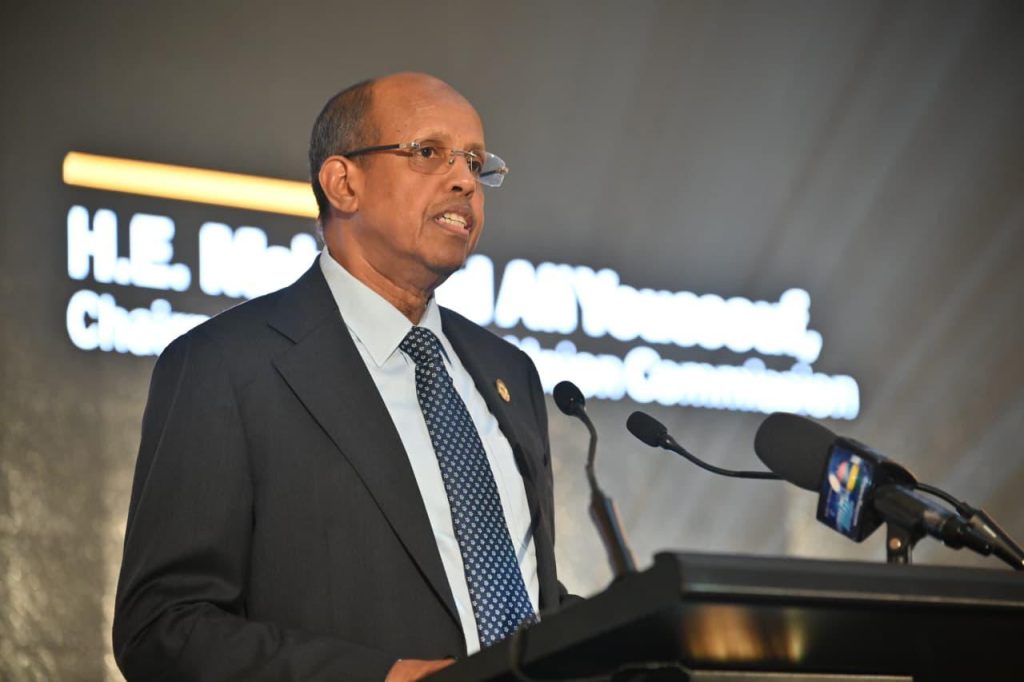H.E. Mahmoud Ali Youssouf, the Chairperson of the African Union (AU) Commission