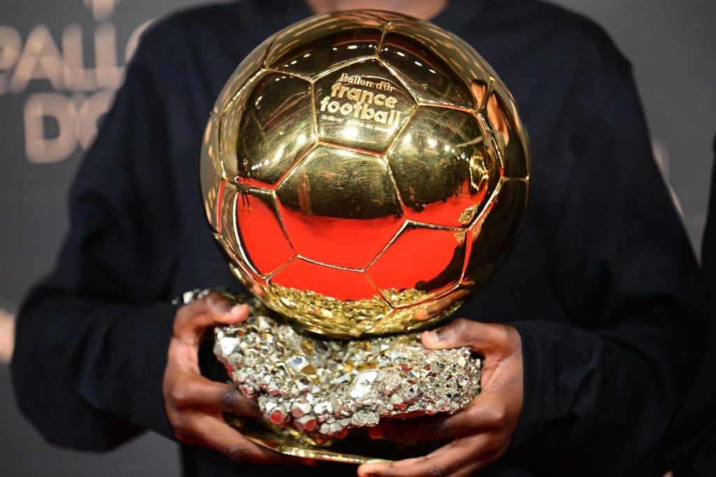 The Ballon d’Or trophy. Africa’s attention now turns to the CAF Awards on 7 December, where Achraf Hakimi defends his African Player of the Year title.
